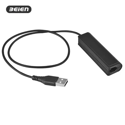อะแดปเตอร์ RJ9 ถึง USB สำหรับการเชื่อมต่อพีซี